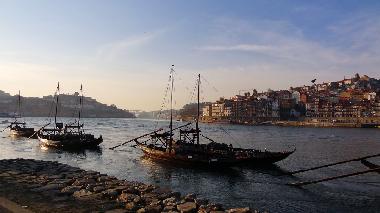Douro River near Oporto wine cellars (5Km from apartment)