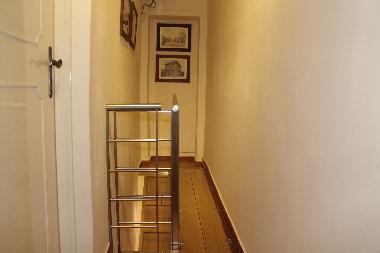Steps leading to bedroom