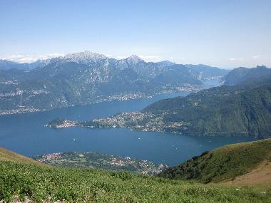 view over the mountain