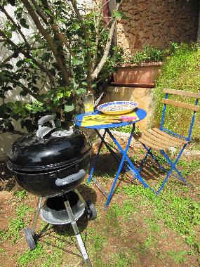 barbecue in the garden