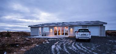 Front side of Villa