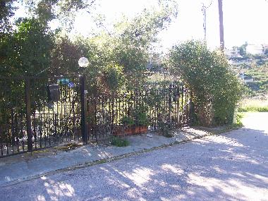 Main entrance from the road