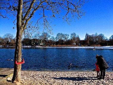 The lake at Christiania early spring