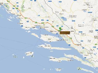 Map location
