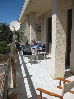 detail terrace sea side
