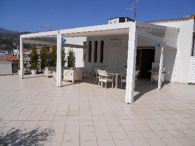 The terrace