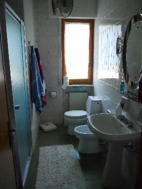 The first toilet