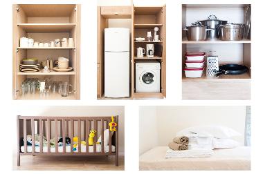 In Villa appliances and facilities