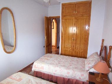 The twin bedroom