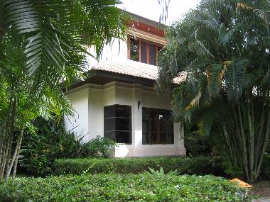 Pool side  facade