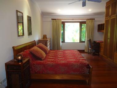 China bedroom view to garden and pool