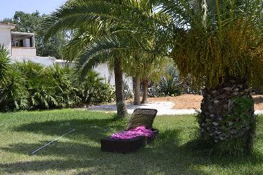 relax in the garden
