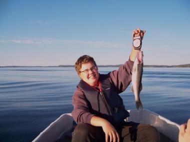 Lucky fisherman (Lake P�ij�nne)