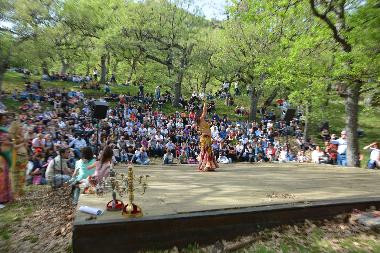 Dancing show in Grancia forest (20 mins away). Basilicata-Southern Italy