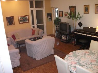 Living room and dining room -(2 persons sleep here)