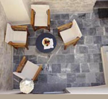 Yard  in the ground floor