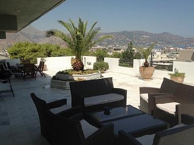 Views of the countryside and the mountains