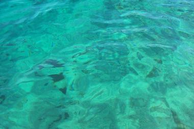 Crystal clear sea