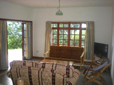 View of Living Room from Stairs