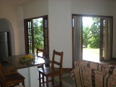 Dinnig Area/Living Room open to Terrace