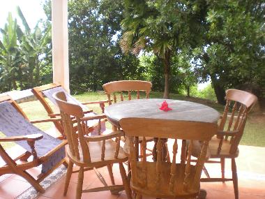Terrace with View of Garden