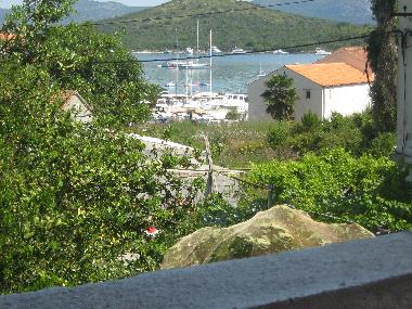 The view from the balcony