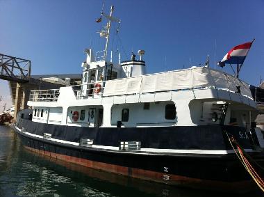 St. Katharine boat in Barcelona, unique and very special. 