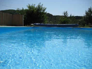 Inviting sparkly clear water
