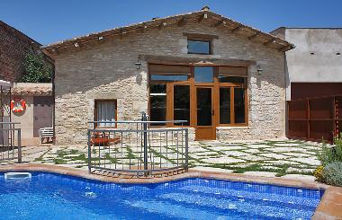 La Cabanya and its private pool
