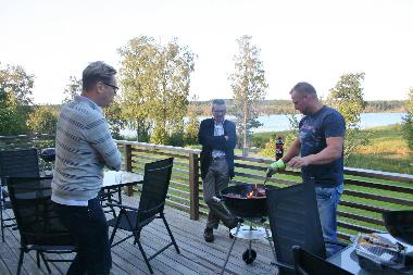 Barbeque on the terass