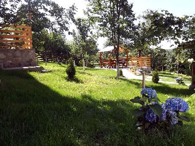 Casa Zollo - northern garden  (Casa Vale, Sibiu, Transylvania)