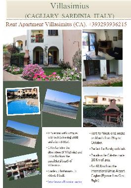 Holiday Apartment in Villasimius (Cagliari) or holiday homes and vacation rentals