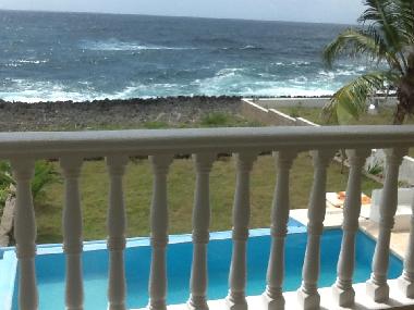 From the second floor terrace