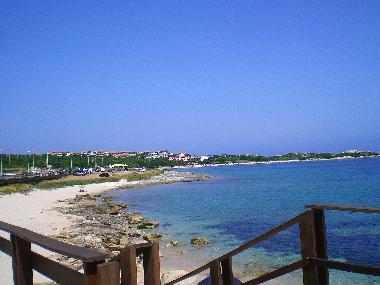 view of the beach