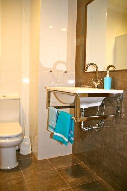Bathroom with walk-in shower