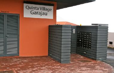 Entry of the building.