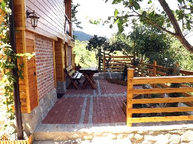 Casa Zollo II, private terrace (Casa Vale, Sibiu, Transylvania)