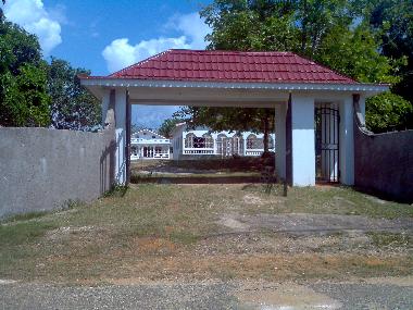 Gated Front to property