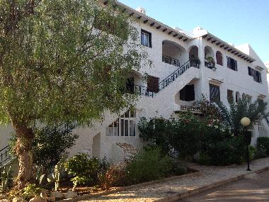 Entrance from secure parking area