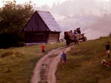 ascent to the cottage