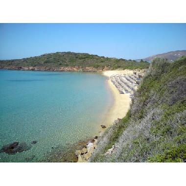 The famous gold sand beach 