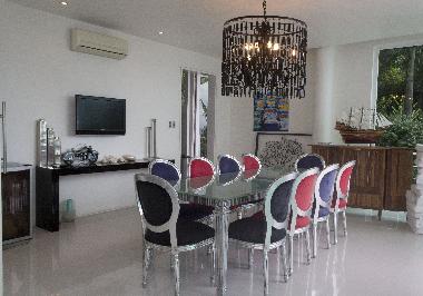 The dining room
