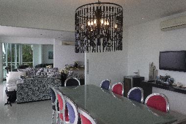 The dining room