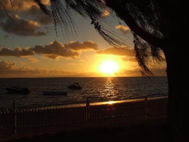 Watch the romantic sunset every afternoon