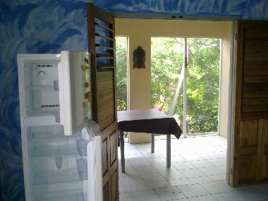 and screened patio