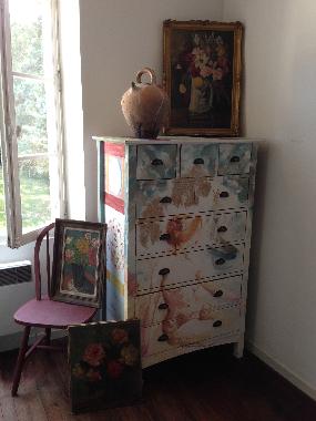 Landing library and floral art collection 