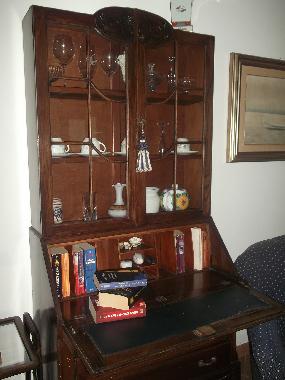 books in the apartment