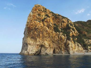Capo Calav from a boat