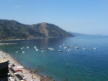 the beach nearest the apartment ( 7 min walking)