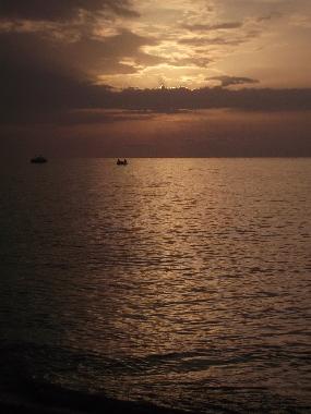 sunset in Gioiosa Marea